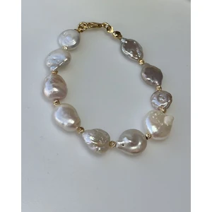 Eyla Collection Gerçek Barok İnci Bileklik