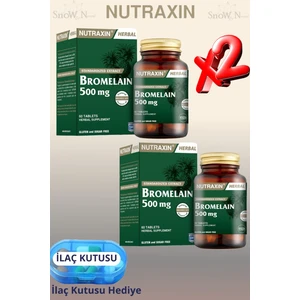 Bromelain 60TABLET(2 Adet ) +Hap Kutusu