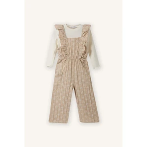 Çiçekli Müslin 2'li Takım Kız Bebek G9191A526SP