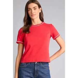 Regular Fit Bisiklet Yaka Basic Düz Kısa Kollu Tişört G8521AX26SP