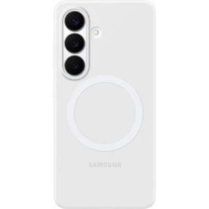 Galaxy S26 Silikon Magnet Kılıf - Beyaz
