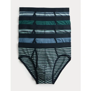 Marks & Spencer 5'li Çizgili Brief