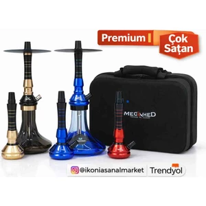 Premium Çantalı Nargile Seti