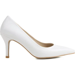 Beyaz Kadın Stiletto Flat-Avoca