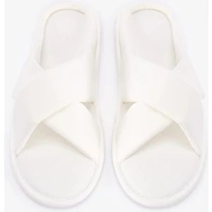 Kırık Beyaz Bridal Charming Terlik