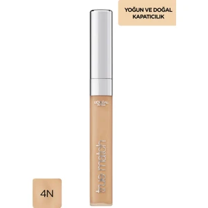 L'Oréal Paris ''True'' Match Kapatıcı 4N Beige Yoğun ve Doğal Kapatıcılık Özelliği ile