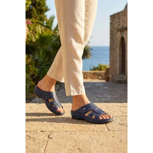 Hakiki Deri Kadın Terlik