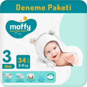 Twin Midi No 3 Bebek Bezi 34 Adet