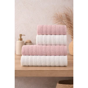 Violeta Model 4\'lü Banyo Havlu Seti