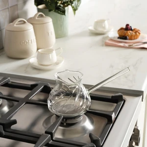 Lunara Cam Cezve 400 ml