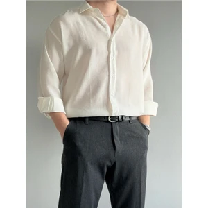 Relaxed Fit Hafif Rahat Modal Kumaş Gömlek