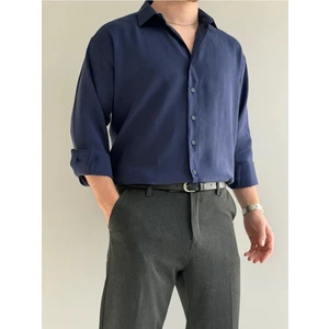 Relaxed Fit Hafif Rahat Modal Kumaş Gömlek
