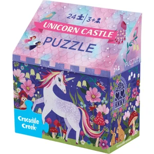 Crocodile Creek Puzzle - 24 Parça - Unicorn Kalesi