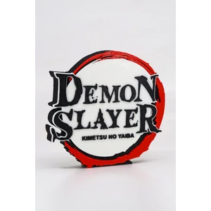 Demon Slayer Logo - Masa Üstü Figür