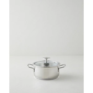 English Home Siena Çelik Mini Tencere 14 cm Silver