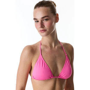 Pembe Üçgen Bikini Üstü