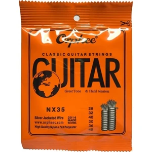 Nx35 Klasik Gitar Teli Yüksek Kaliteli Naylon Malzemeden Üretilmiştir Menşei Çin