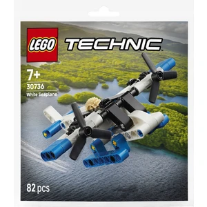 Technic White Seaplane 30736