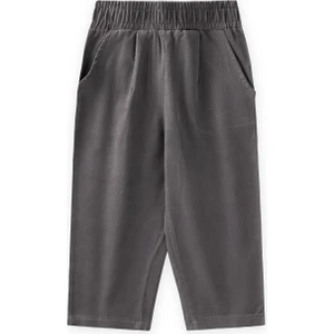 Kadife Pantolon 1-8 Yaş Gri