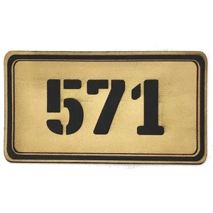 Seyhan Askeri Malzeme  571 Deri Peç- Arma - Patch