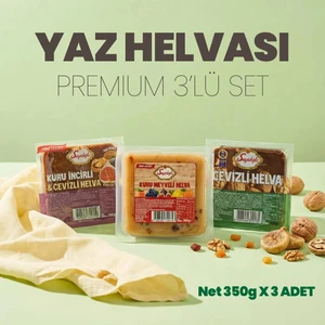 Yaz Helvası Premium 3'lü Set (350 G x 3)