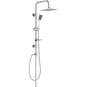 Rain Krom Tepe Duş Seti Paslanmaz SS 304 Malzeme ile Şık Tasarım ve Ergonomik Kullanım