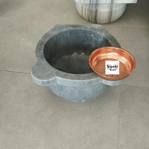 - Mermer Düz Kurna Gri