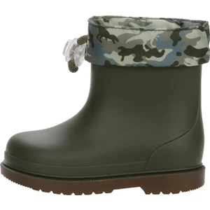 Bımbı Camo Haki Erkek Çocuk Bot Düz Tabanlı Hafif ve Esnek Tasarım 28 Numara