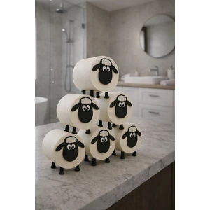 Koyun Figürlü Tuvalet Kağıdı Tutucu - Tekli