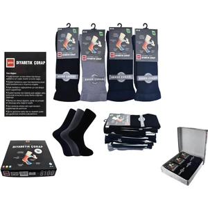 Erkek Bambu Şeker Çorabı 8100 - 6 Adet