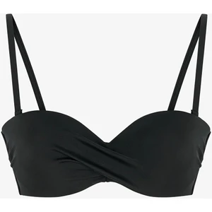 Siyah Straplez Cup Bikini Üstü