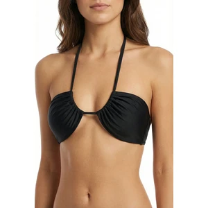 Si̇yah Reverse Bikini Üstü