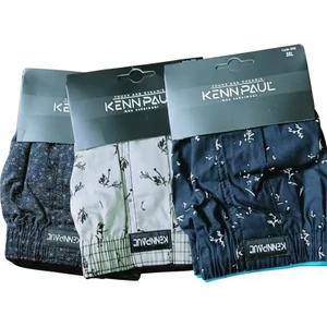 Kenpaul Desenli Poplin Erkek Boxer