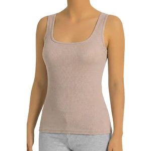 Kadın Atlet Kalın Askılı Fitilli U Yaka (%96 Pamuk - %4 Elastan)