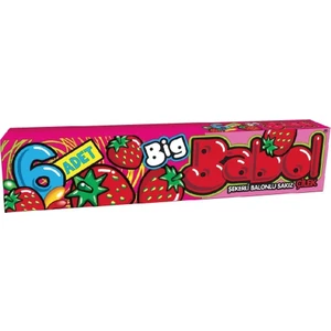Big Babol Stick Çilek 18'li x 25 gr