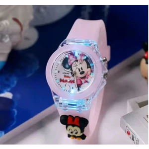 Mickey Işıklı Çocuk Saati Hediyelik