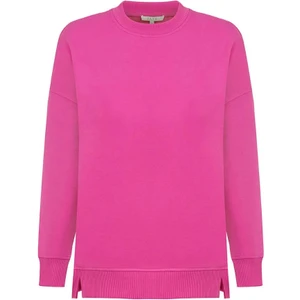 Pamuklu Sweatshirt / Pembe