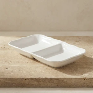 Voyage 2 Bölmeli Servis Tabağı 17 cm