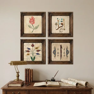 Akıllı Kağıt Hat Sanatı Tablo - Poster Dini (Model- 84)