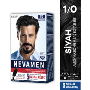 Men 1/0 Natural Black - Siyah