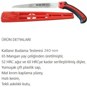 Budama Testeresi, 240 Mm, Viptec 876240