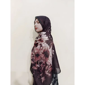 Esima Butik Anemon Desen Pamuk Şal