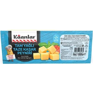 Tam Yağlı Kaşar 1 kg