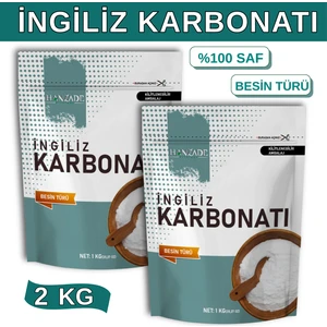 Hanzade Bitkisel İngiliz Karbonatı 1 kg x 2 Adet