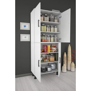 Çok Amaçlı Dolap 70 cm 4 Kapaklı