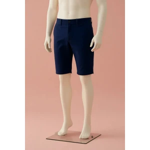 Lacivert Renk Chino Erkek Şort