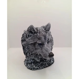 Tedi Sanat Kurt Büst Saksı