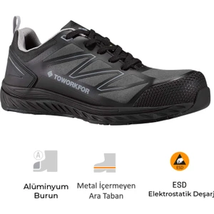 Warm Up Grey S3 | Src | Esd Iş Ayakkabısı