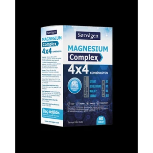 4x4 Magnezyum Complex - 60 Tablet
