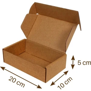 20X10X5 cm E Dalga E-Ticaret Karton Kutu , Kargo Kutusu 75 Adet